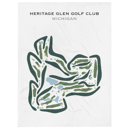 Heritage Glen Golf Club, Michigan - Printed Golf Courses