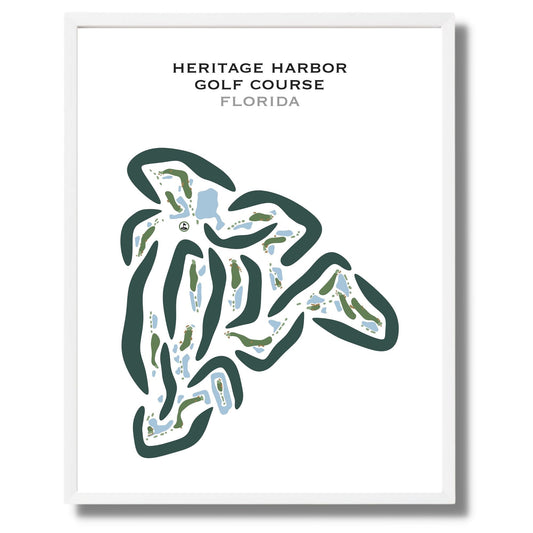Heritage Bay Golf Course, Florida - Printed Golf Courses