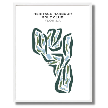 Heritage Harbour Golf Club, Florida - Printed Golf Courses
