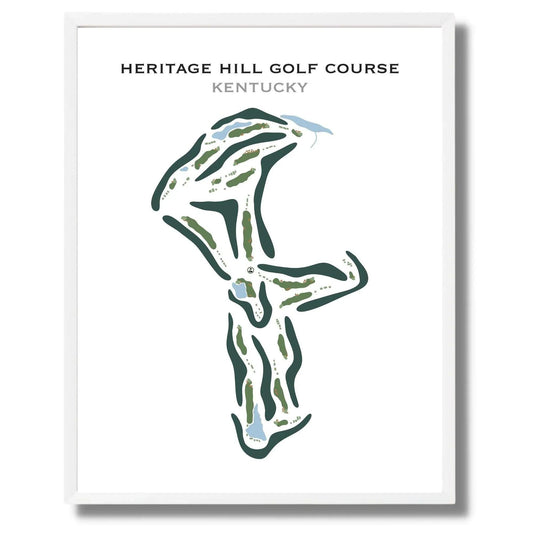 Heritage Hill Golf Course, Kentucky - Printed Golf Courses