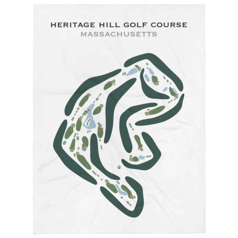 Heritage Hill Golf Course, Massachusetts - Printed Golf Courses