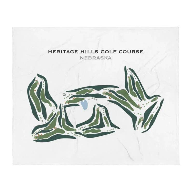 Heritage Hills Golf Course, Nebraska - Printed Golf Courses