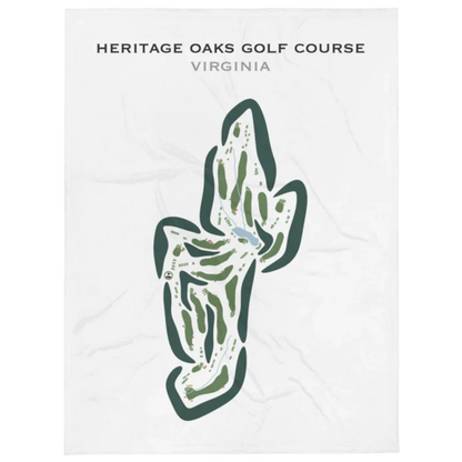 Heritage Oaks Golf Course, Virginia - Printed Golf Courses