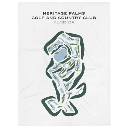 Heritage Palms Golf & Country Club, Florida - Printed Golf Course