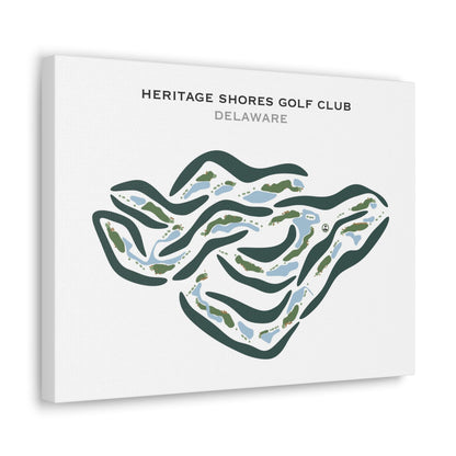 Heritage Shores Golf Club, Delaware - Printed Golf Courses