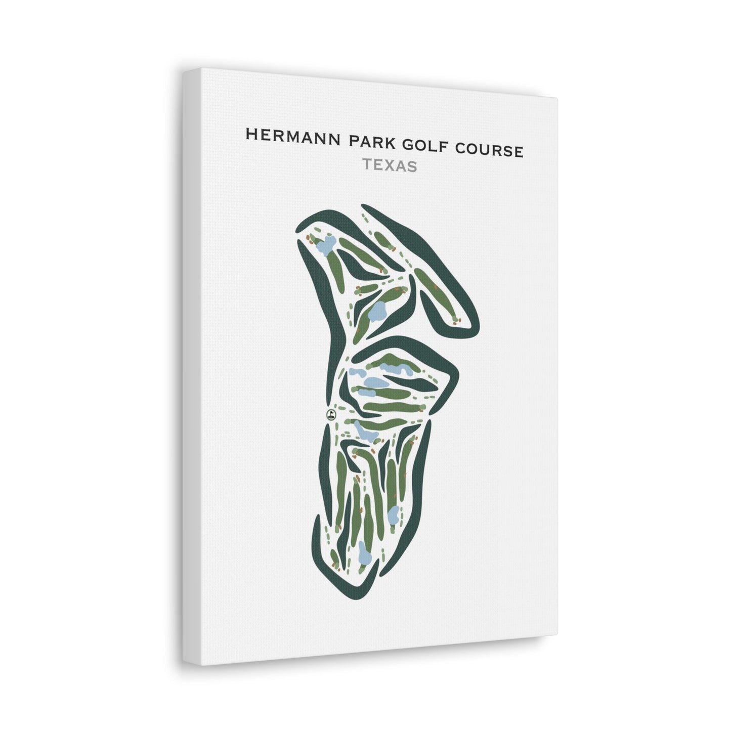 Hermann Park Golf Course, Texas - Printed Golf Courses