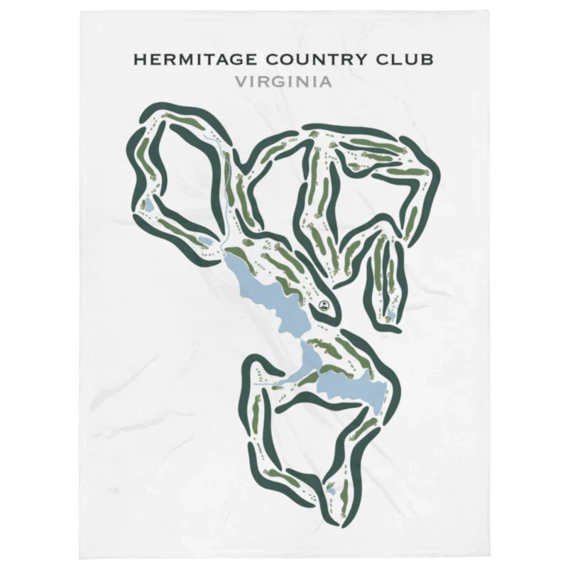 Hermitage Country Club, Virginia - Printed Golf Courses
