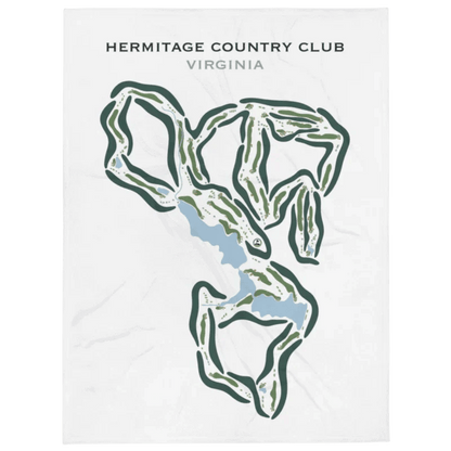 Hermitage Country Club, Virginia - Printed Golf Courses
