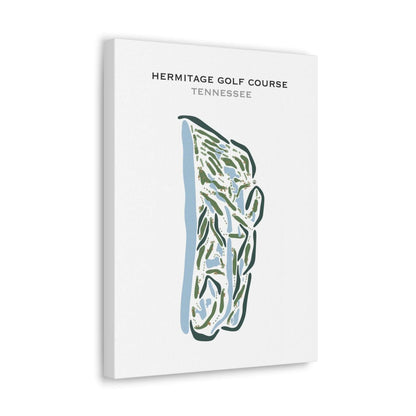 Hermitage Golf Course, Tennessee - Printed Golf Courses