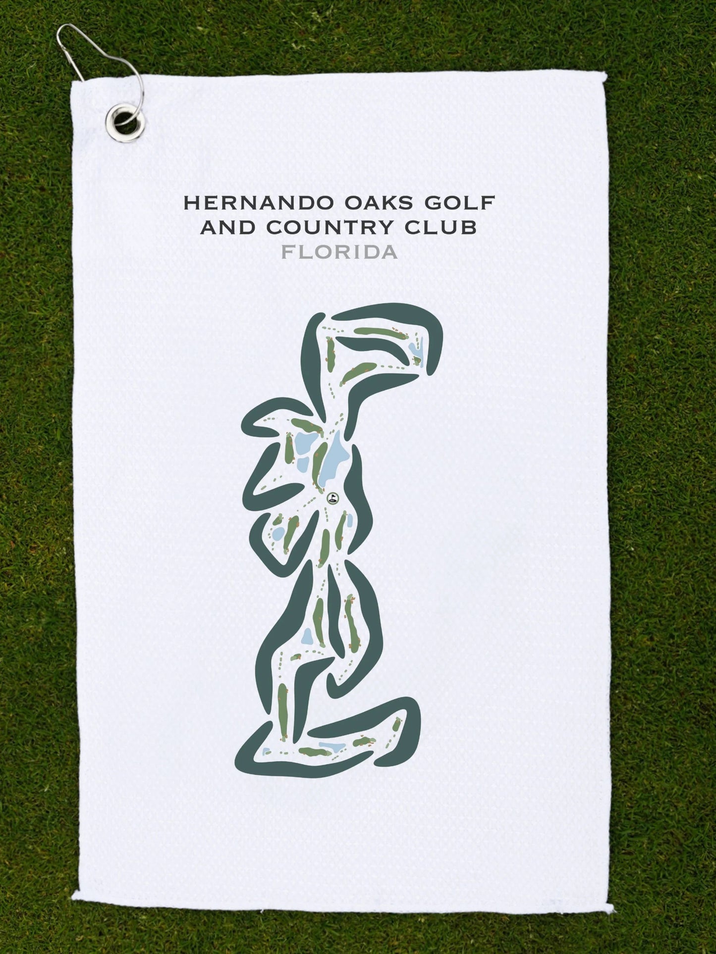 Hernando Oaks Golf and Country Club, Florida - Printed Golf Courses