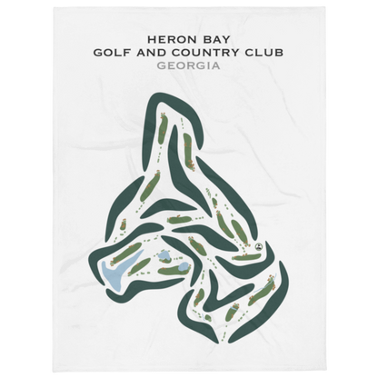 Heron Bay Golf & Country Club, Georgia - Printed Golf Courses