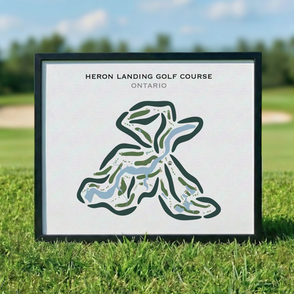 Heron Landing Golf Course, Canada - Printed Golf Courses
