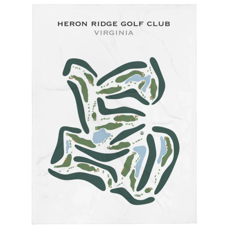 Heron Ridge Golf Club, Virginia - Printed Golf Courses