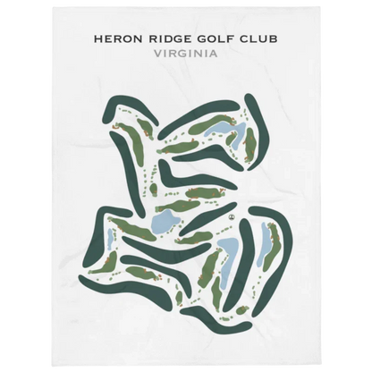 Heron Ridge Golf Club, Virginia - Printed Golf Courses