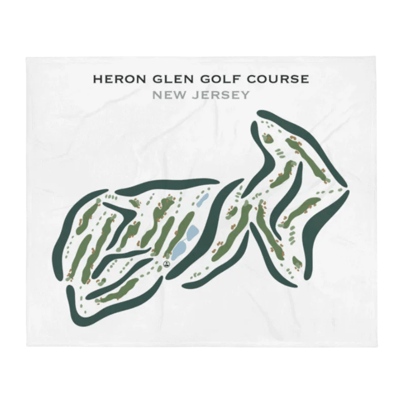 Heron Glen Golf Course, New Jersey - Printed Golf Courses