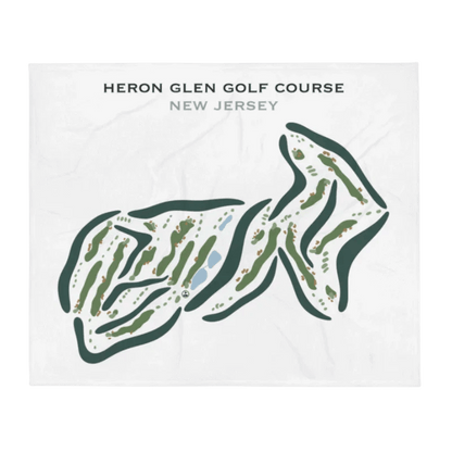 Heron Glen Golf Course, New Jersey - Printed Golf Courses