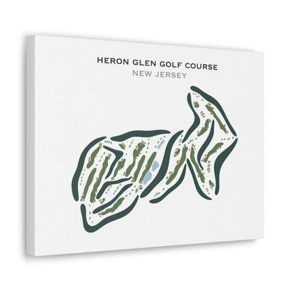 Heron Glen Golf Course, New Jersey - Printed Golf Courses