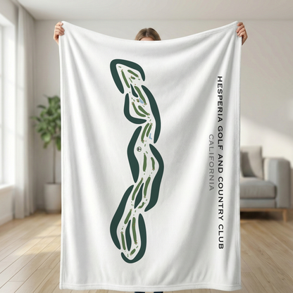 Hesperia Golf & Country Club, California - Printed Golf Courses