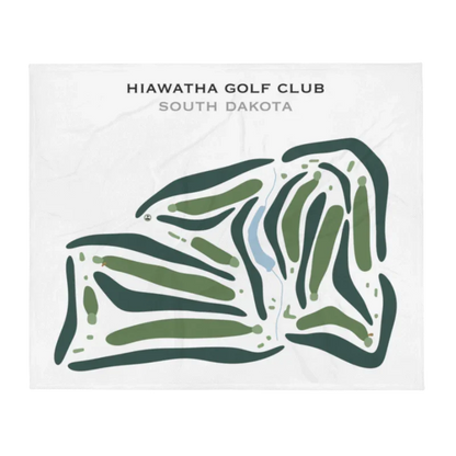 Hiawatha Golf Club, South Dakota - Printed Golf Courses