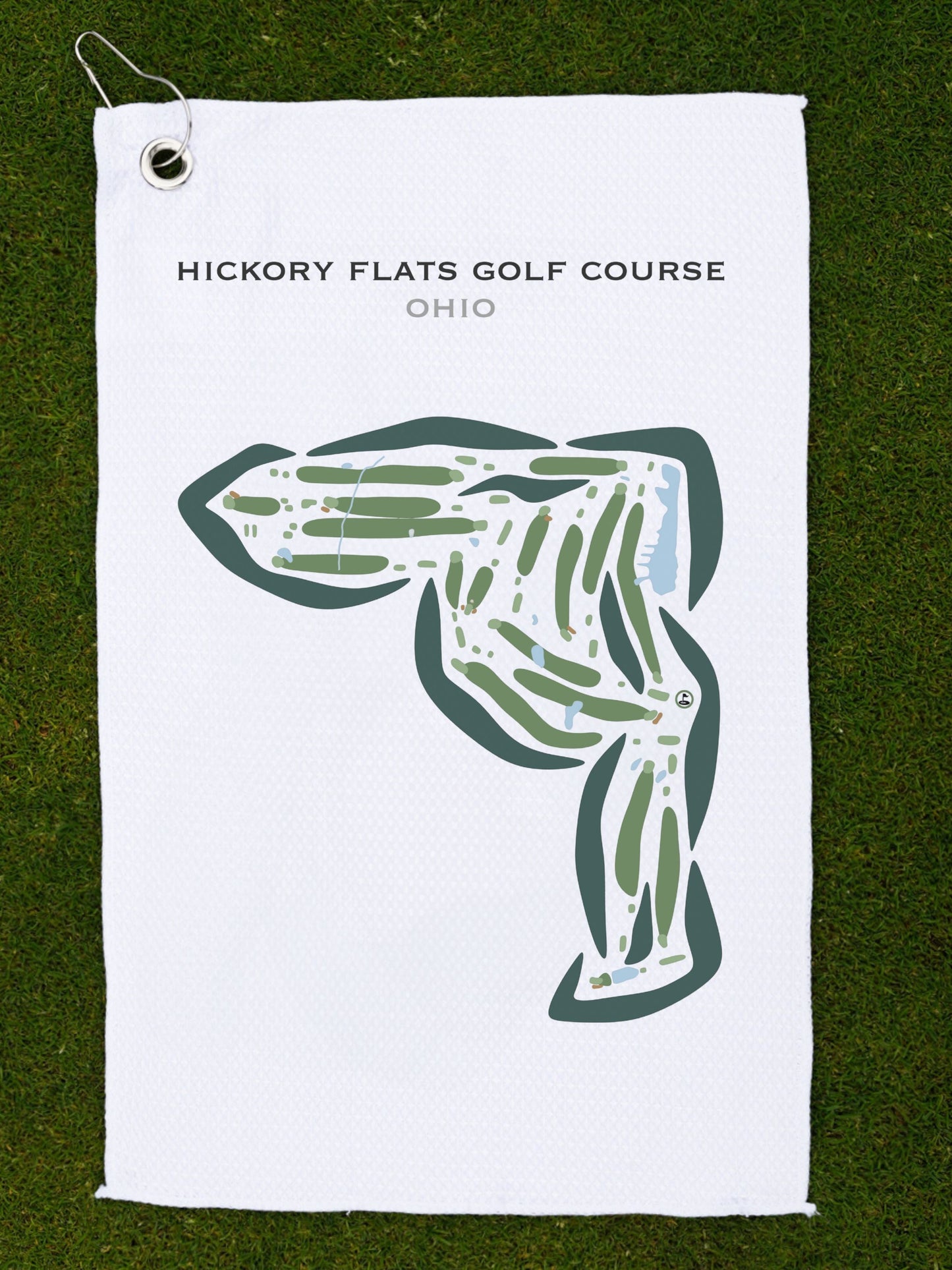 Hickory Flats Golf Course, Ohio - Printed Golf Courses
