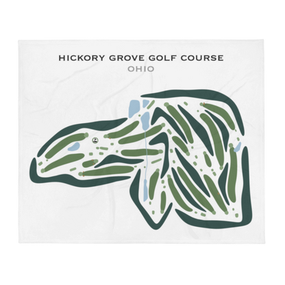 Hickory Grove Golf Course, Ohio - Printed Golf Courses