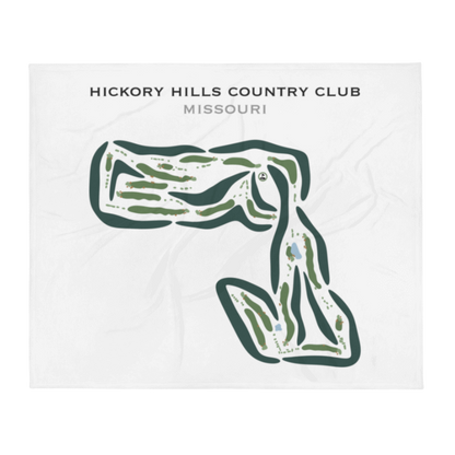 Hickory Hills Country Club, Missouri - Printed Golf Courses
