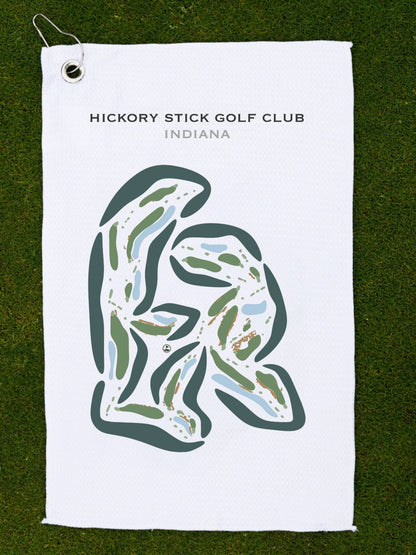 Hickory Stick Golf Club, Indiana - Printed Golf Courses
