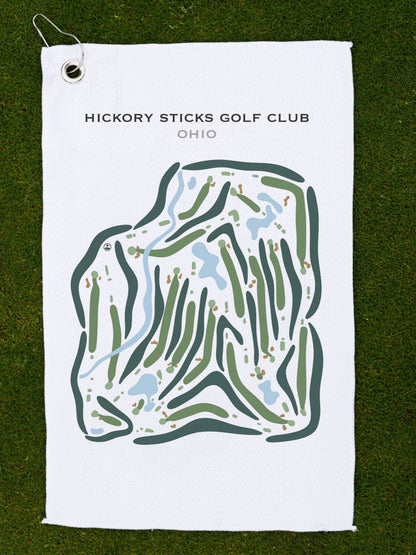 Hickory Sticks Golf Club, Ohio - Printed Golf Courses
