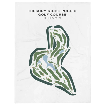 Hickory Ridge Public Golf Course, Illinois - Printed Golf Courses