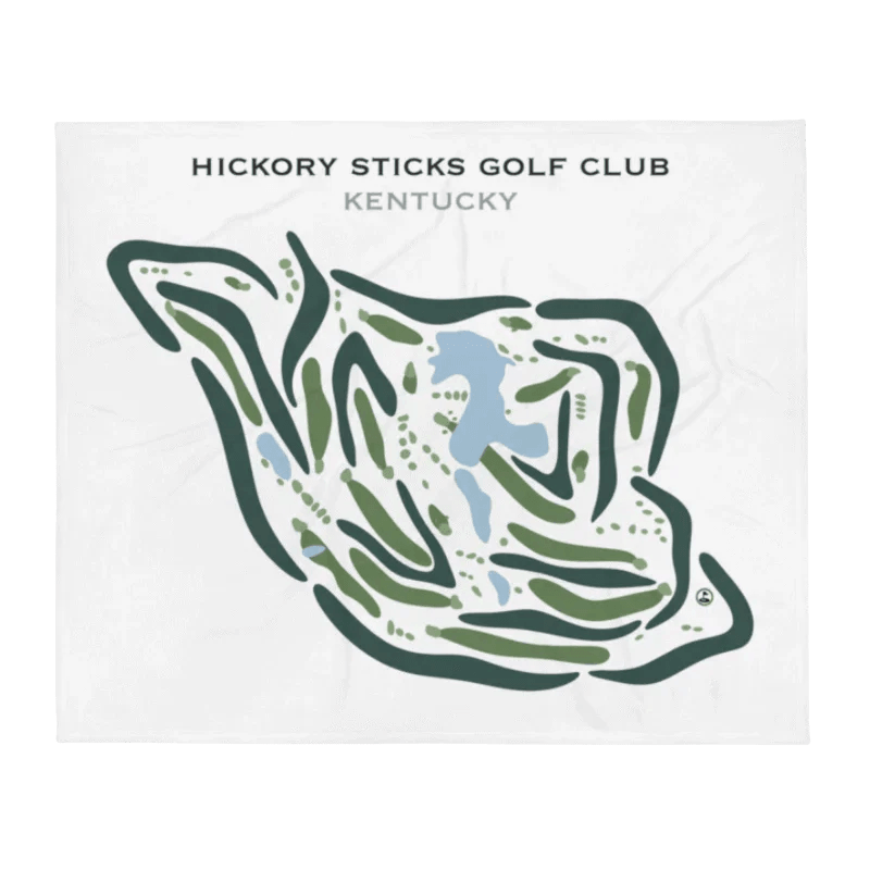 Hickory Sticks Golf Club, Kentucky - Printed Golf Courses