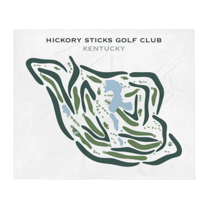 Hickory Sticks Golf Club, Kentucky - Printed Golf Courses