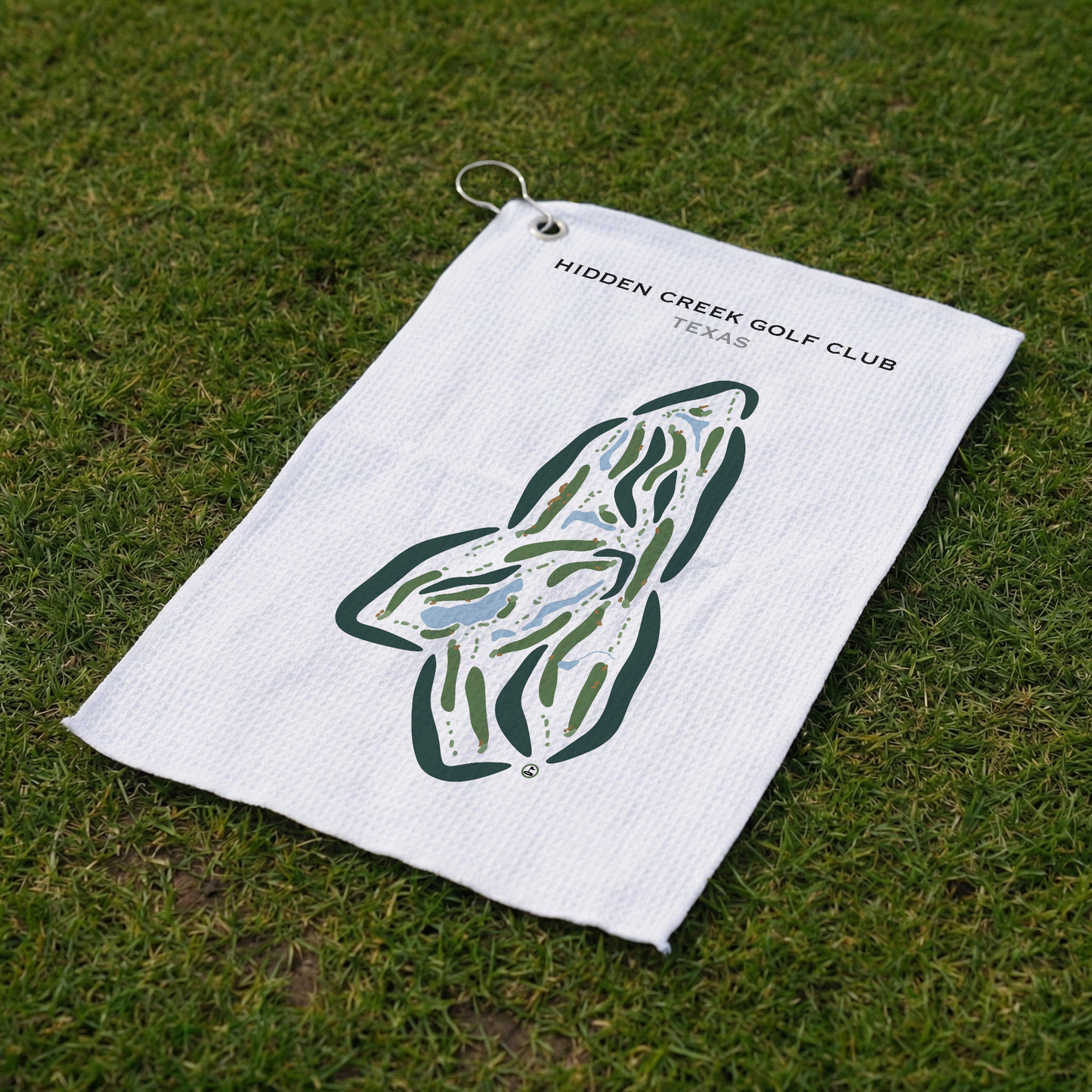 Hidden Creek Golf Club, Texas - Printed Golf Courses