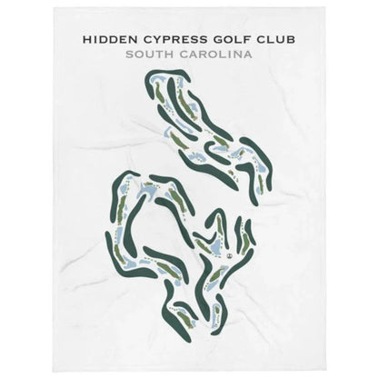 Hidden Cypress Golf Club, South Carolina - Printed Golf Course