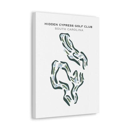 Hidden Cypress Golf Club, South Carolina - Printed Golf Course