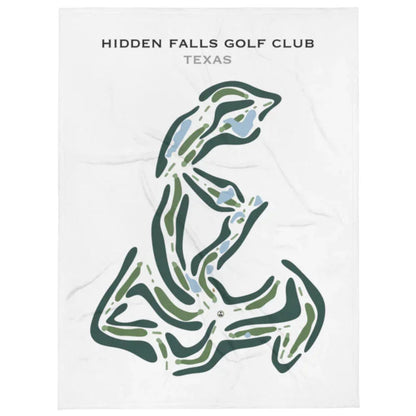 Hidden Falls Golf Club, Texas - Printed Golf Course