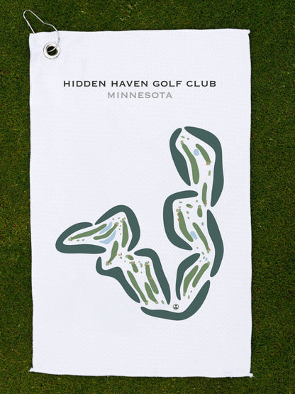 Hidden Haven Golf Club, Minnesota - Printed Golf Courses