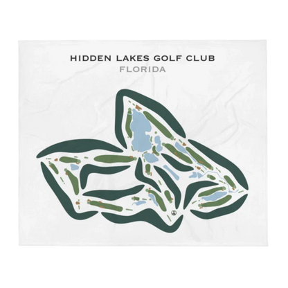 Hidden Lakes Golf Club, Florida - Printed Golf Courses