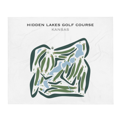 Hidden Lakes Golf Course, Kansas - Printed Golf Courses