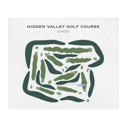 Hidden Valley Golf Course, Ohio - Printed Golf Courses