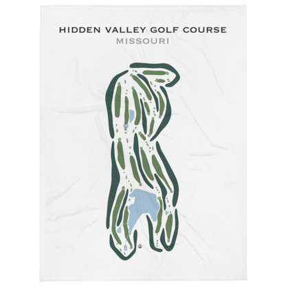 Hidden Valley Golf Course, Missouri - Printed Golf Courses