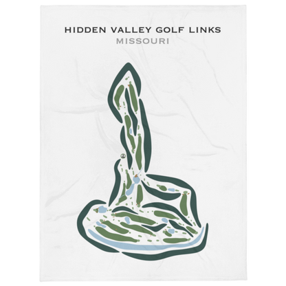 Hidden Valley Golf Links, Missouri - Printed Golf Courses