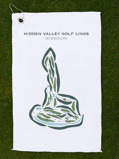 Hidden Valley Golf Links, Missouri - Printed Golf Courses