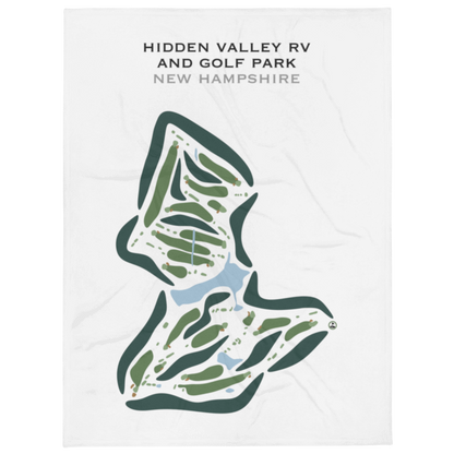 Hidden Valley RV & Golf Park, New Hampshire - Printed Golf Courses