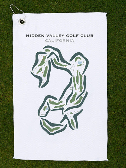Hidden Valley Golf Club, California - Printed Golf Courses