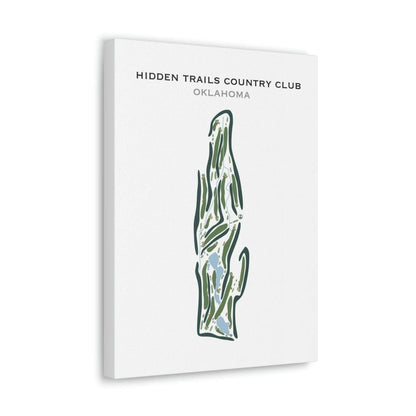 Hidden Trails Country Club, Oklahoma - Printed Golf Courses