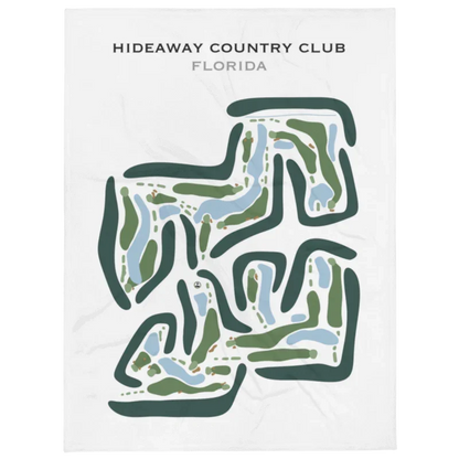 Hideaway Country Club, Florida - Printed Golf Courses