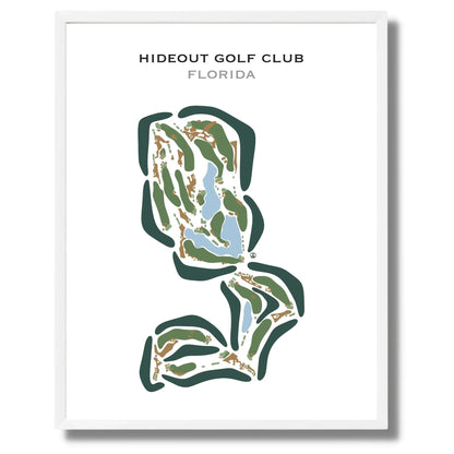 Hideout Golf Club, Florida - Printed Golf Courses