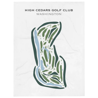 High Cedars Golf Club, Washington - Printed Golf Courses