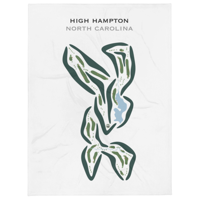 High Hampton, North Carolina - Printed Golf Courses