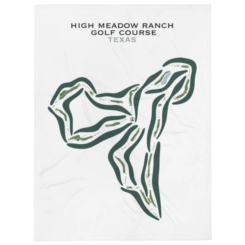High Meadow Ranch Golf Course, Texas - Printed Golf Courses